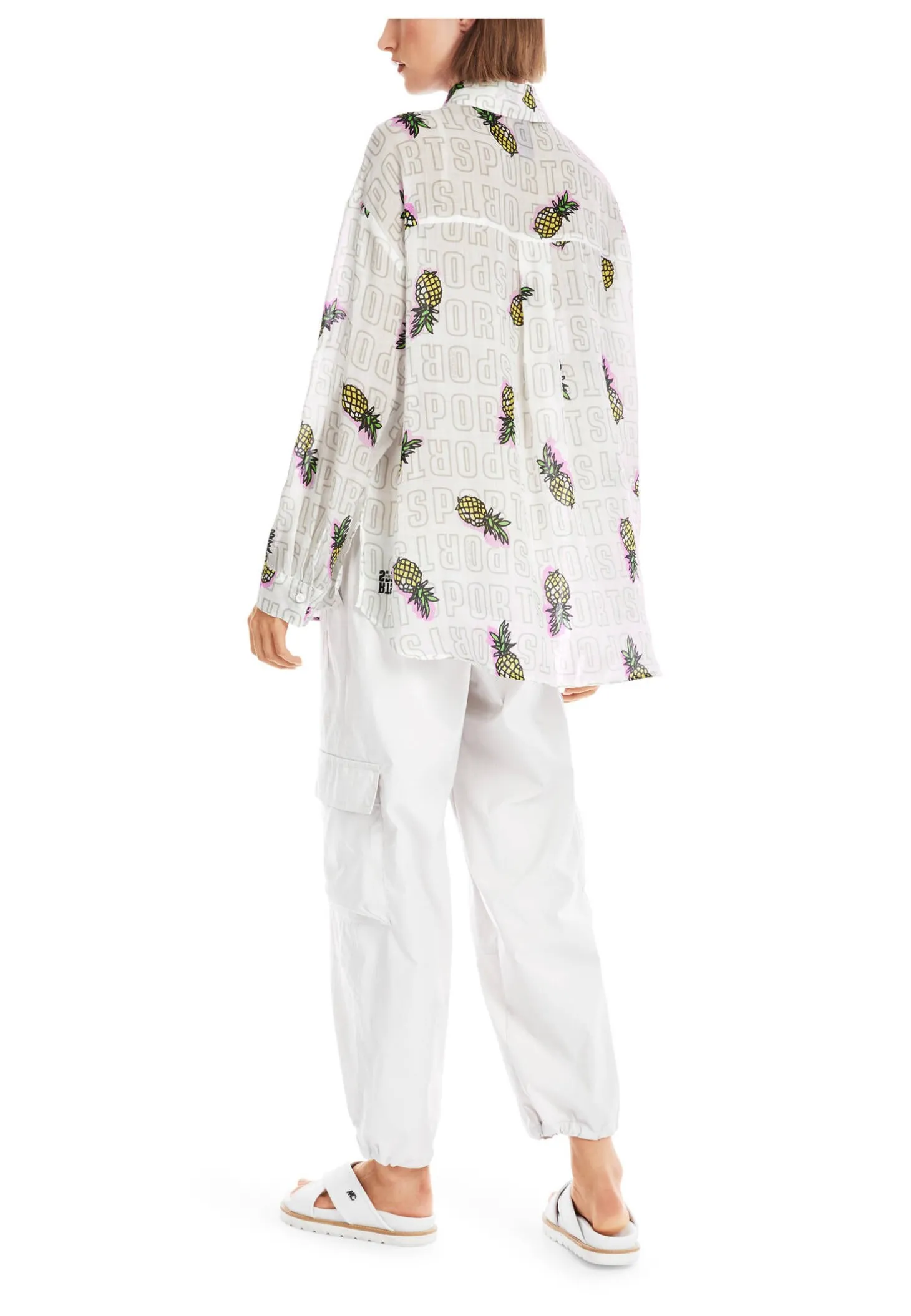 Damen Hemdbluse aus Ramie