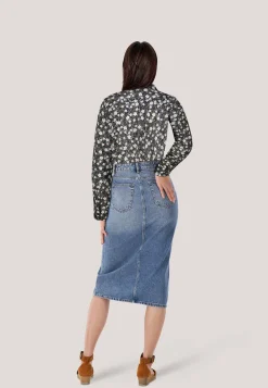 Damen Hemdbluse FLORAL PRINT CTN VOILE SHIRT Regular Fit