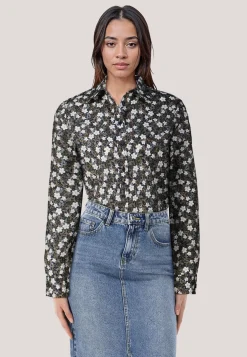 Damen Hemdbluse FLORAL PRINT CTN VOILE SHIRT Regular Fit