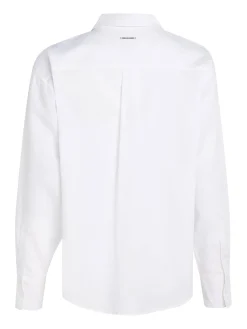 Damen Hemdbluse mit Leinen Relaxed Fit