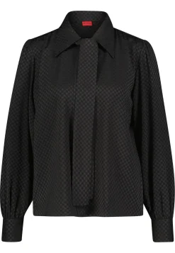 Damen Hemdbluse mit Schluppe