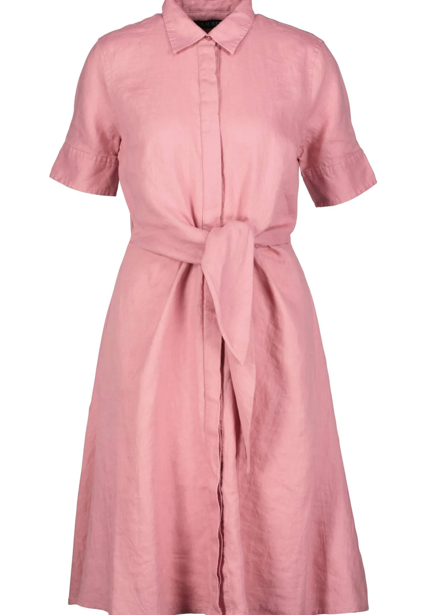 Damen Hemdblusenkleid aus Leinen