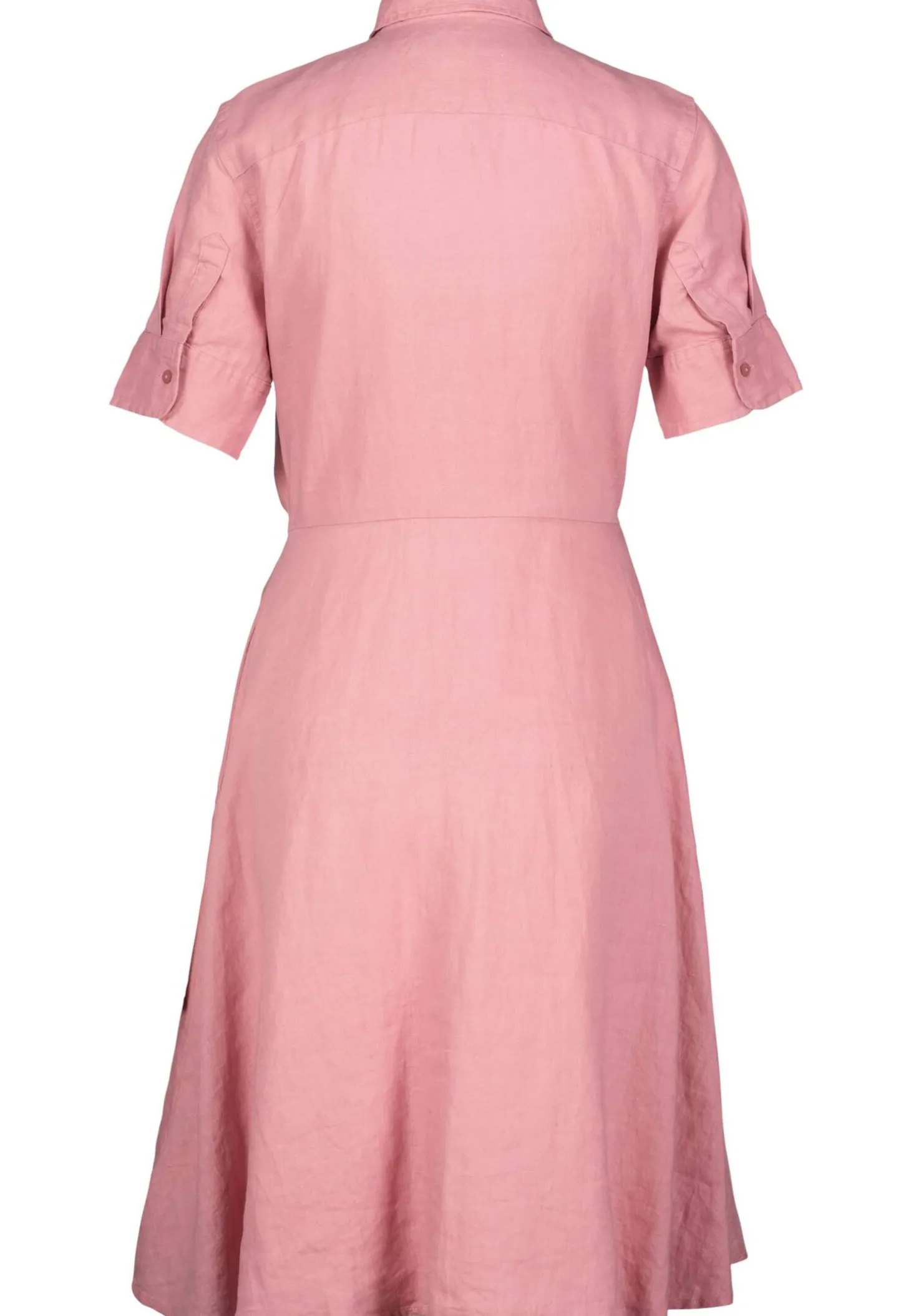 Damen Hemdblusenkleid aus Leinen