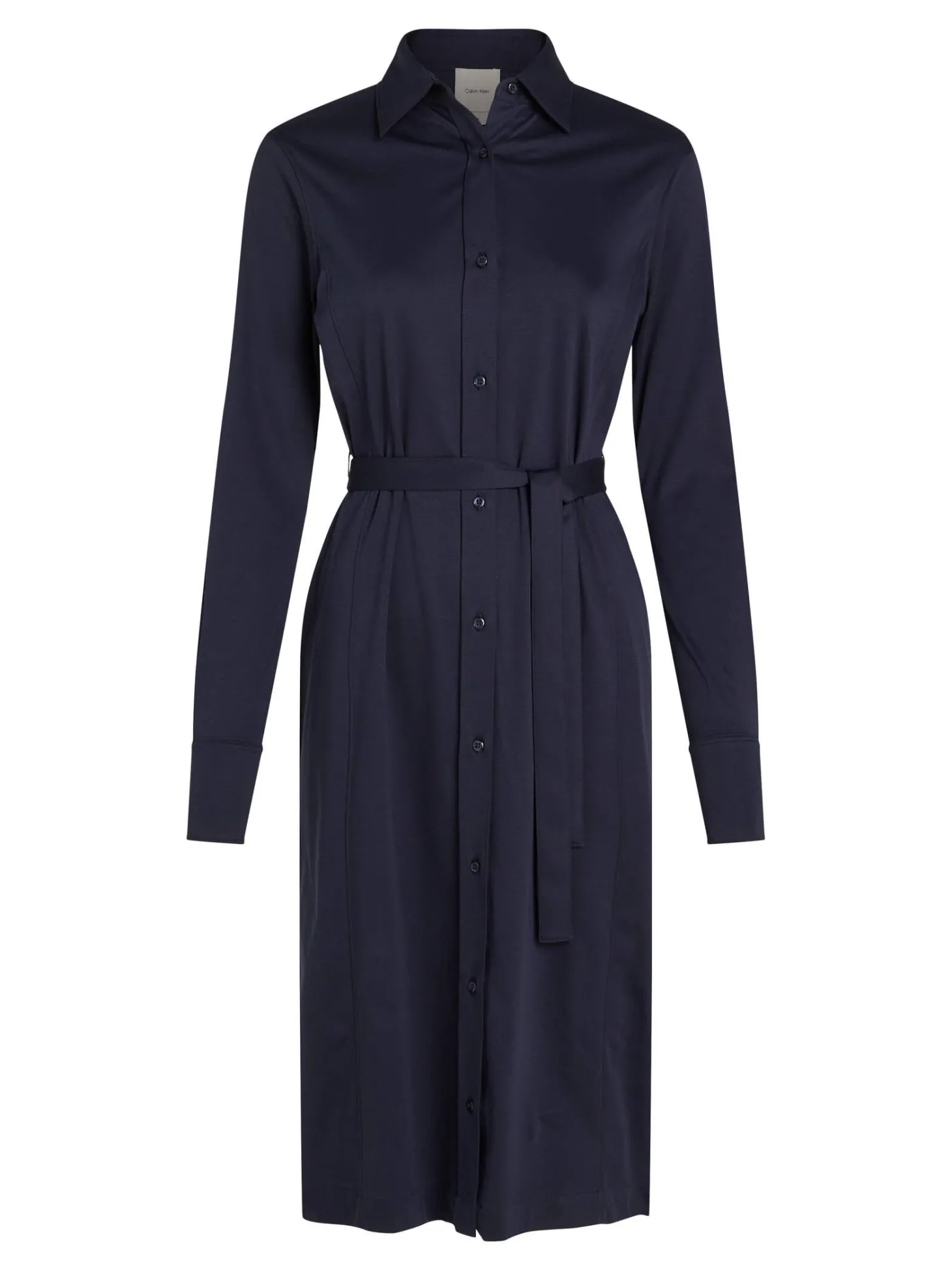 Damen Hemdblusenkleid aus Bio-Baumwolle MERCERIZED COTTON SHIRT DRESS