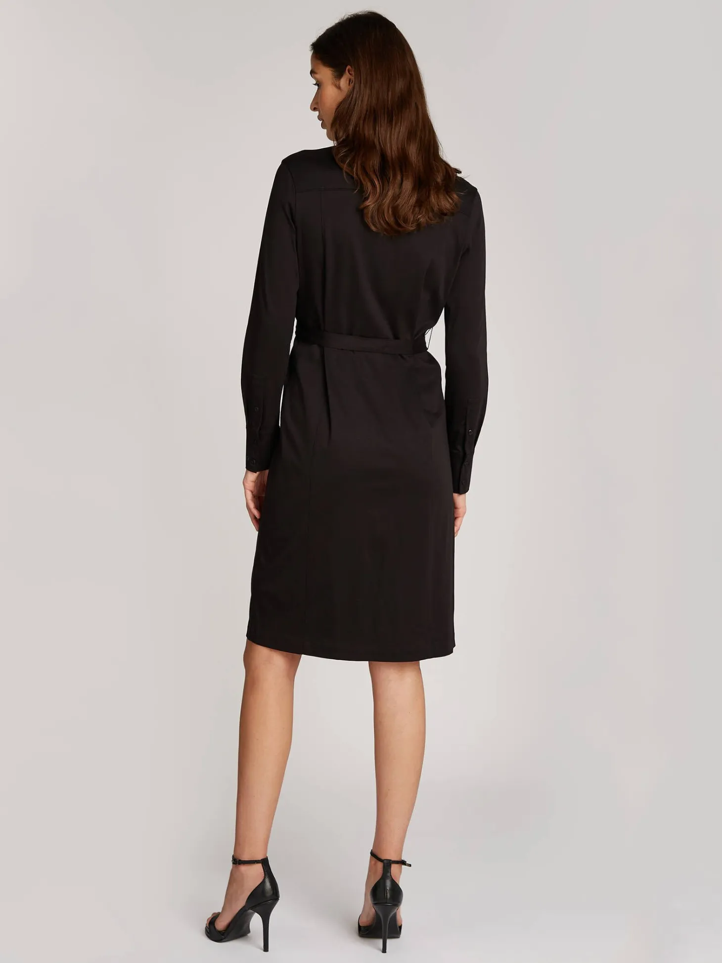 Damen Hemdblusenkleid aus Bio-Baumwolle MERCERIZED COTTON SHIRT DRESS