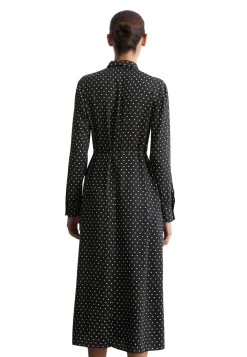 Damen Hemdblusenkleid aus Viskose-Twill Regular Fit