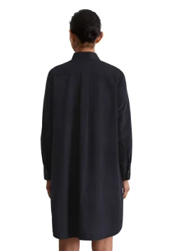 Damen Hemdblusenkleid aus Baumwolle und Lyocell
