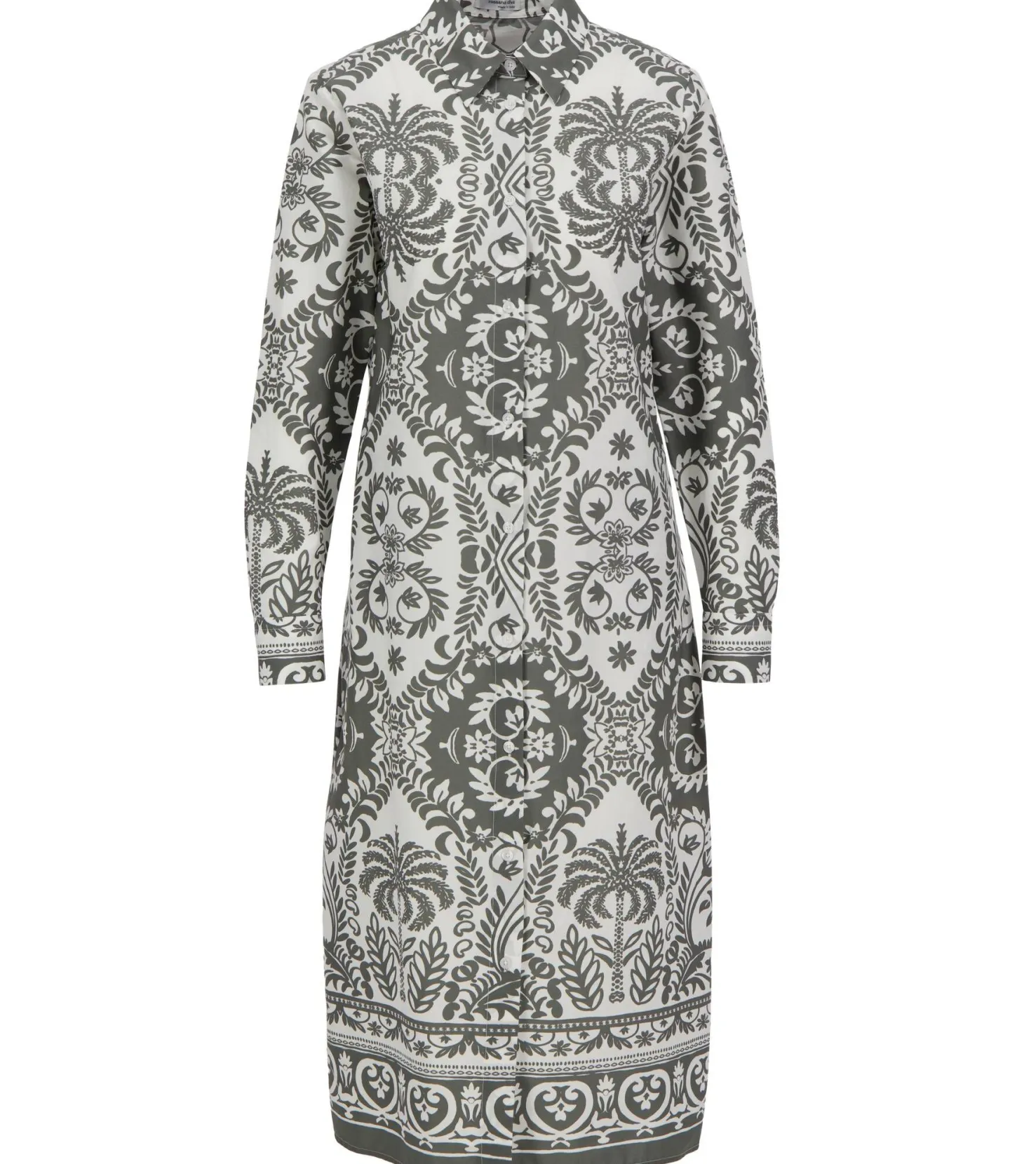 Damen Hemdblusenkleid KELLY Midi-Länge