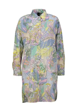 Damen Hemdblusenkleid Relaxed Fit