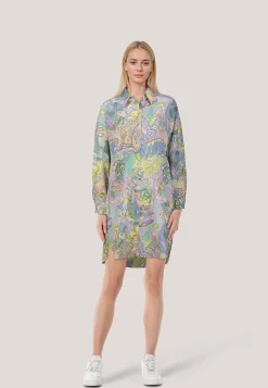 Damen Hemdblusenkleid Relaxed Fit
