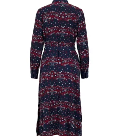 Damen Hemdblusenkleid TJW FLORAL BELTED MIDI DRESS