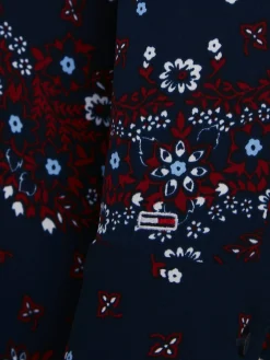 Damen Hemdblusenkleid TJW FLORAL BELTED MIDI DRESS