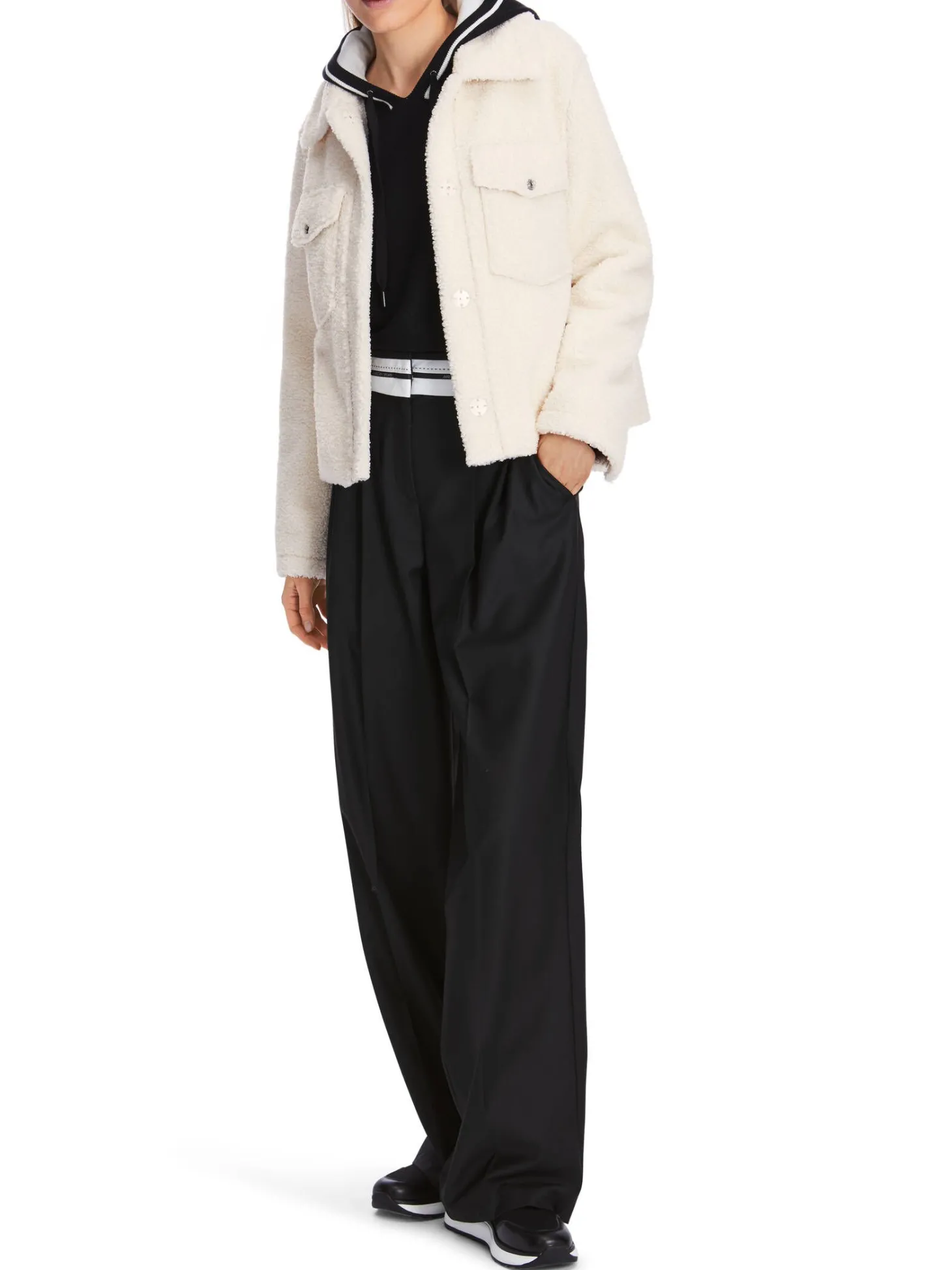 Damen Hemdjacke aus Fleece FES