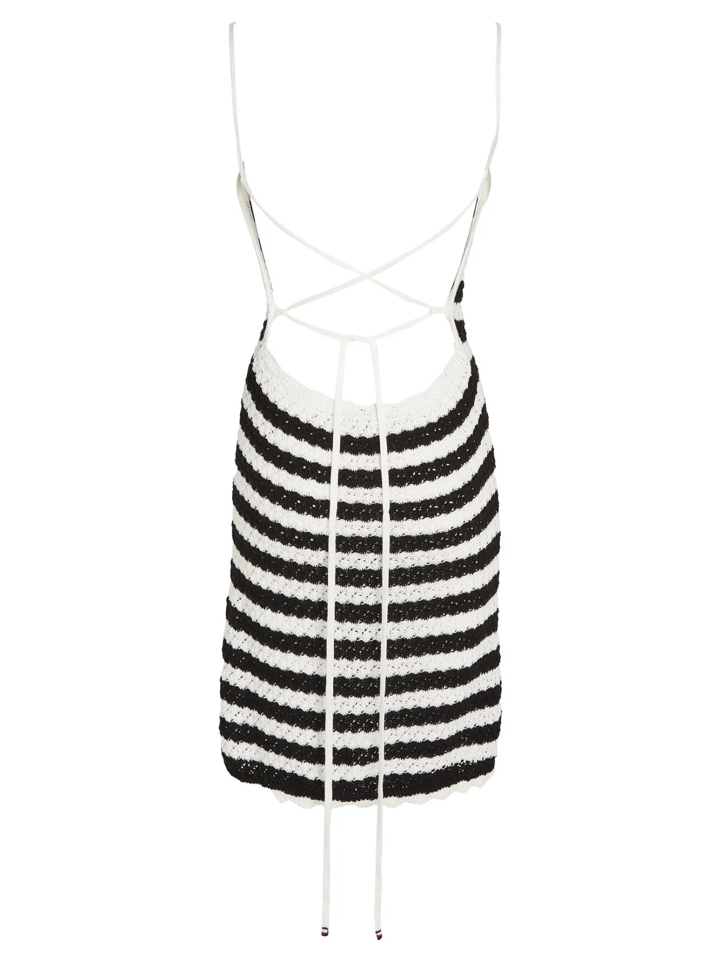 Damen Häkelstrick-Bodyconkleid