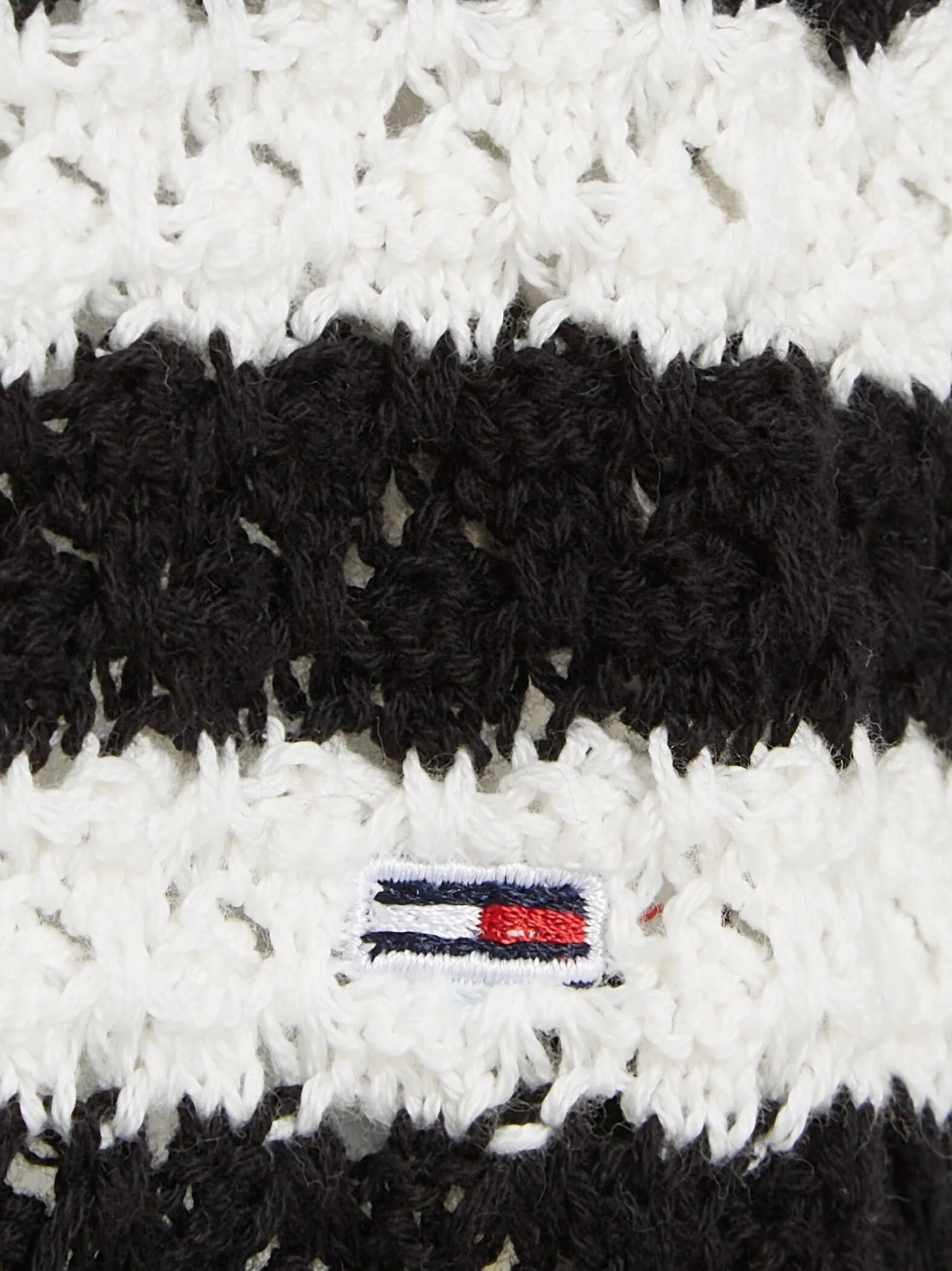 Damen Häkelstrick-Bodyconkleid