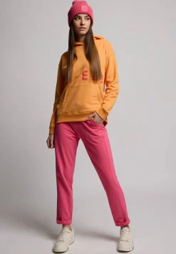 Damen Hoodie in Melange-Optik NORDIKA