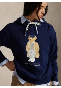 Damen Hoodie mit Polo Bear