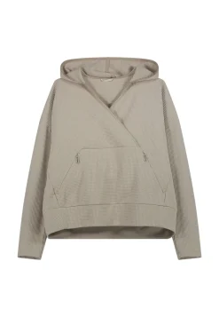 Damen Hoodie mit Wabenmuster VIOLET