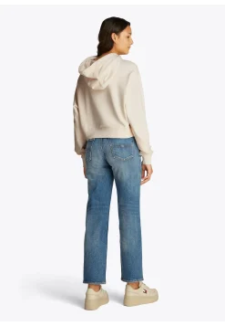 Damen Hoodie TJW RLX CROPPED SCRIPT