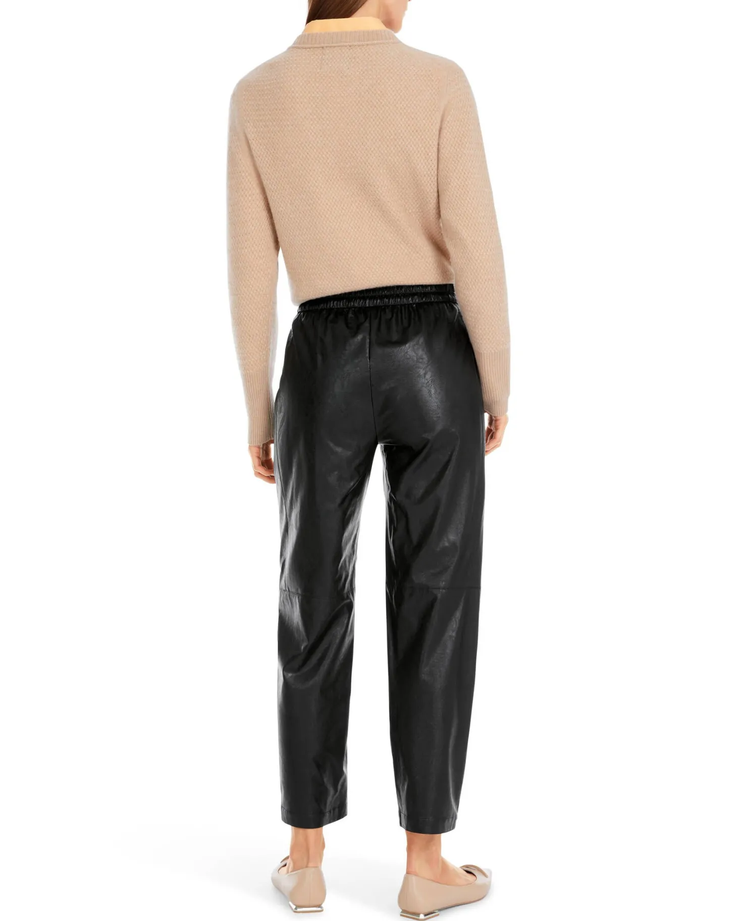 Damen Hose aus Kunstleder RANCHI Relaxed Fit