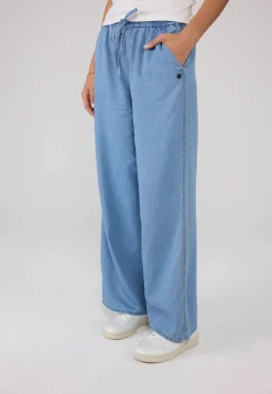 Damen Hose aus Viskose-Mix