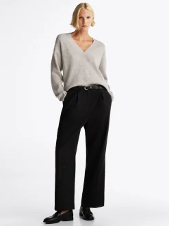 Damen Hose aus Wollmix