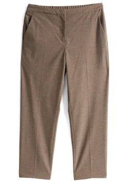 Damen Hose FLANNEL SLIM STRAIGHT PANT Slim Fit