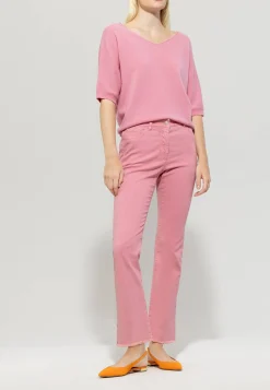 Damen Hose Flared Fit