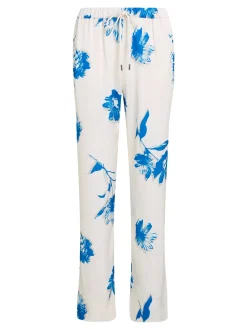 Damen Hose LW SHINY SATIN PYJAMA PANTS