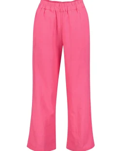 Damen Hose mit Leinen