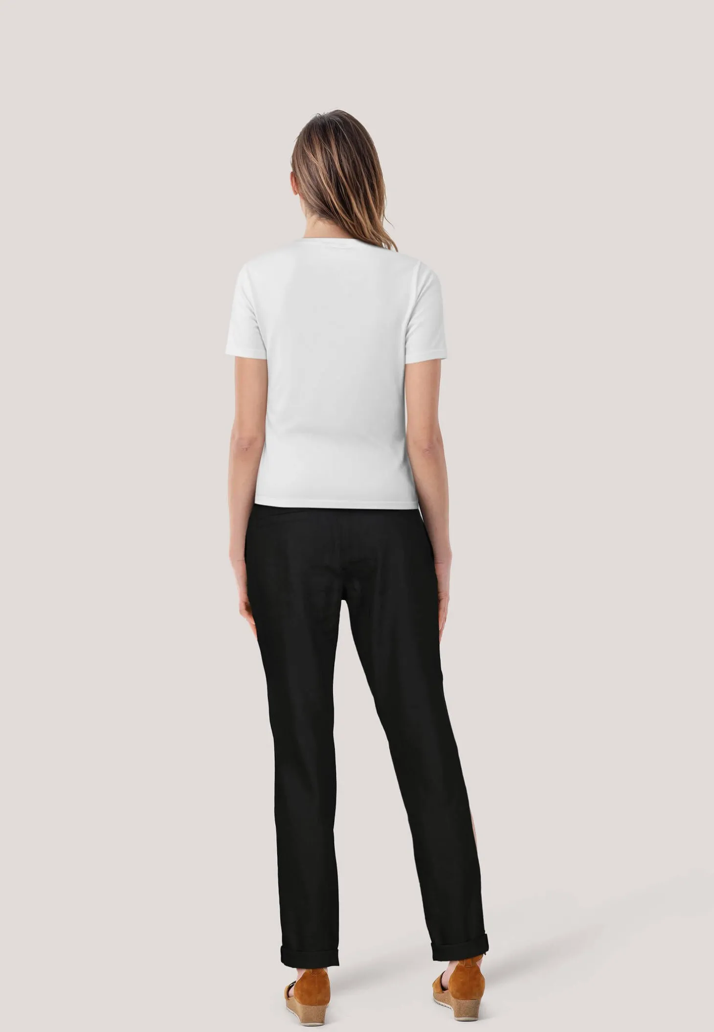 Damen Hose mit Leinen RHODOS