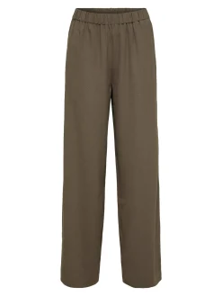 Damen Hose SLFTINNI-RELAXED MW WIDE PANT