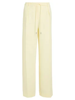 Damen Hose STRUCTURE TWILL WIDE LEG PANT