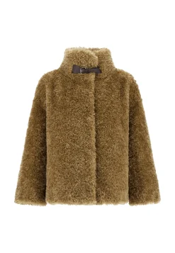 Damen Jacke aus Kunstfell