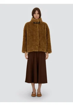 Damen Jacke aus Kunstfell