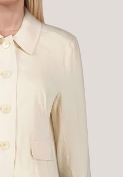 Damen Jacke aus Leinenmix
