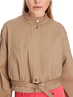 Damen Jacke kurz mit Taillengürtel