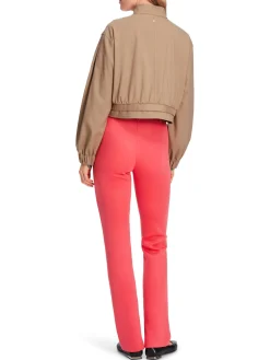 Damen Jacke kurz mit Taillengürtel