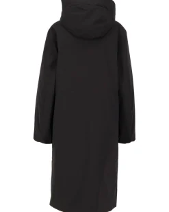 Damen Jacke lang mit Kapuze EILA Relaxed Fit