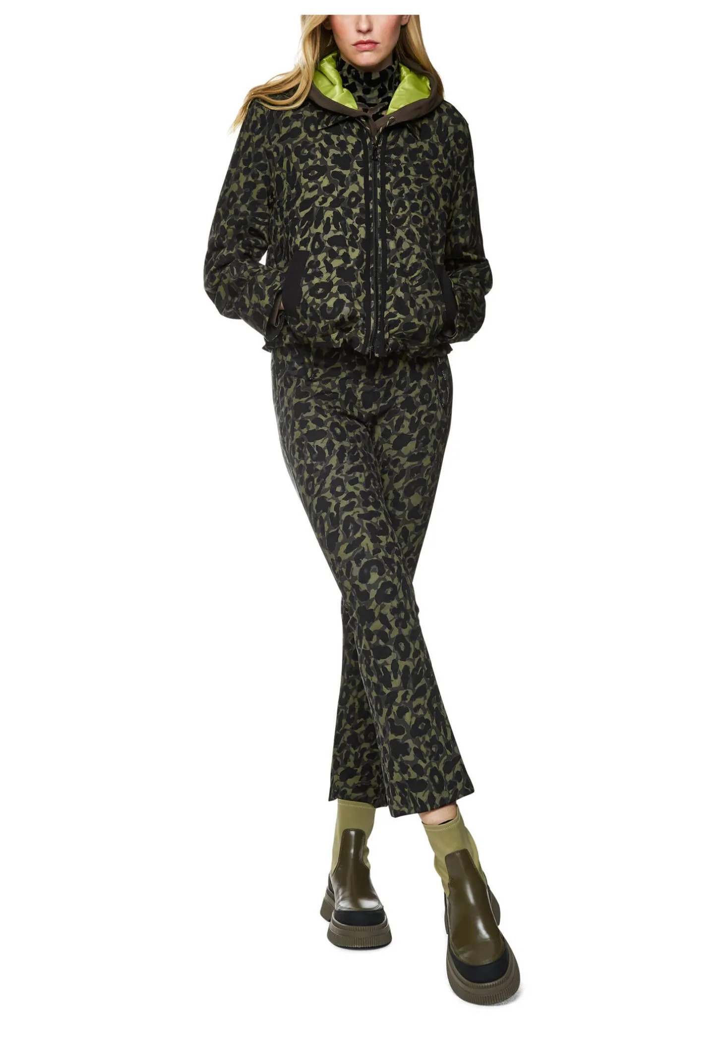 Damen Jacke mit Animal Print