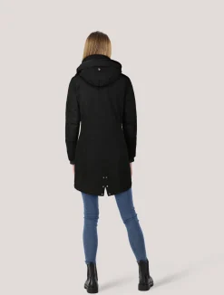 Damen Jacke SCHNEEZAUBER mit abnehmbarem Kunstpelz