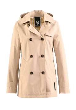 Damen Jacke wasserabweisend mit Kapuze