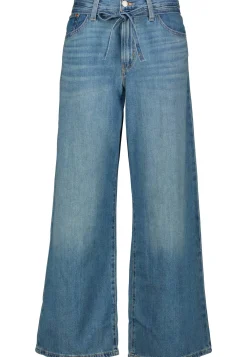 Damen Jeans aus Baumwolle und Leinen XL STRAIGHT