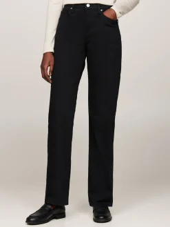 Damen Jeans CLASSIC STRAIGHT RW STAY BLACK Straight Fit