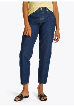 Damen Jeans knöchellang Tapered Leg