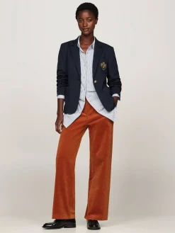 Damen Jeans Relaxed Straight Leg Fit aus Cord