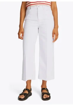 Damen Jeans Wide Leg High Waist verkürzt