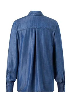 Damen Jeansbluse