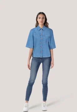 Damen Jeansbluse BYNEA