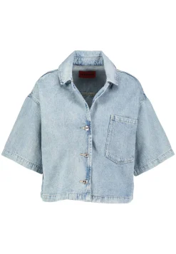 Damen Jeansbluse GESILA Relaxed Fit